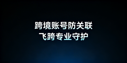 跨境多账号防关联，飞跨浏览器是最优解