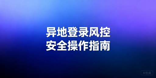 TikTok Shop出差异地登录防风控操作指南