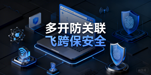 多账号防关联:普通浏览器风险及飞跨解决方案