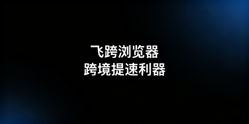 跨境电商浏览器亚马逊后台访问加速方案全解析
