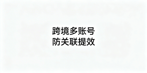 单人管理数十个跨境电商账号：防关联提效全攻略
