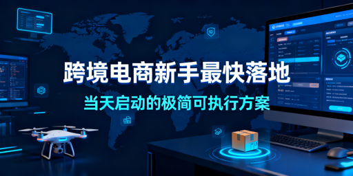 跨境电商新手快速落地全攻略：零风险避坑当天启动