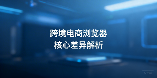 跨境电商浏览器：与普通浏览器区别及选型指南